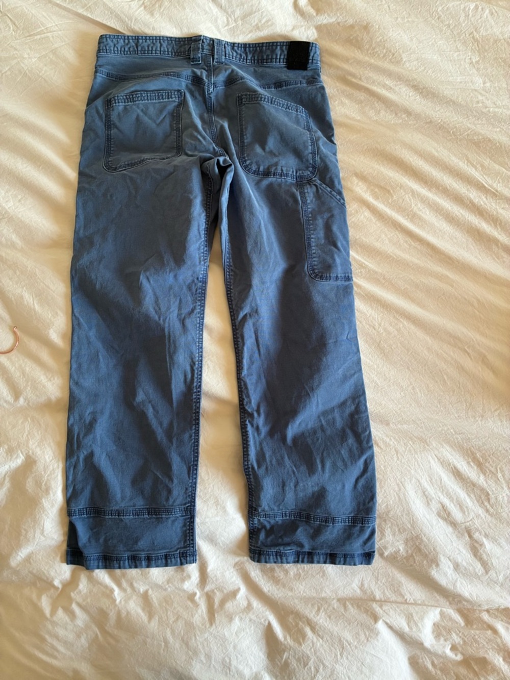 Prana - Men's Blue Casual Straight Leg Pants - Picture 2 of 7
